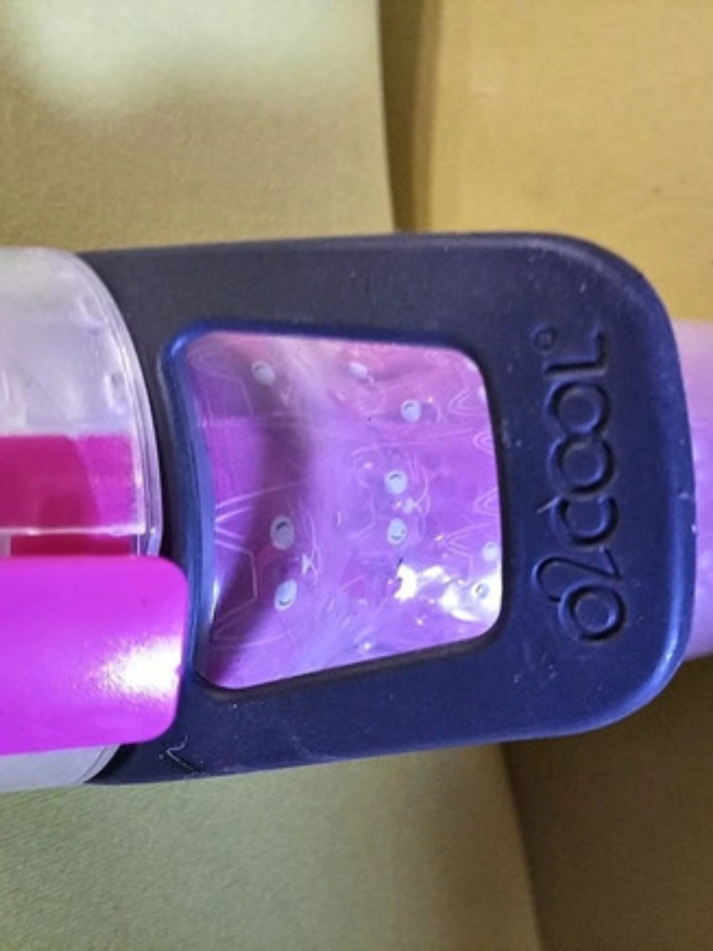Contigo Purple Patterned Water Bottle - Picture 2 of 2
